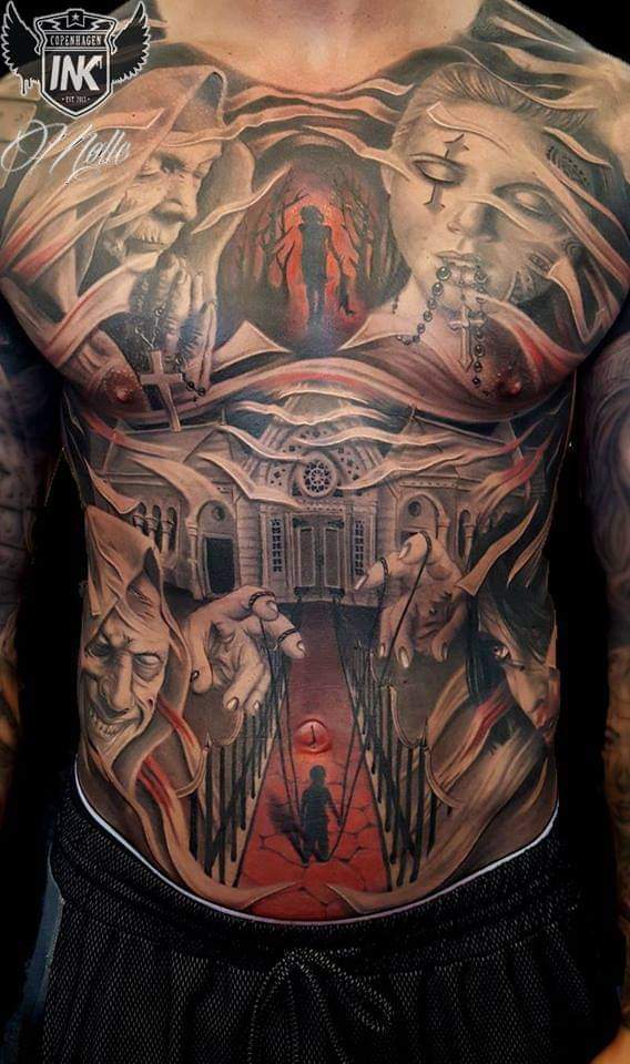 Copenhagen Ink chest piece